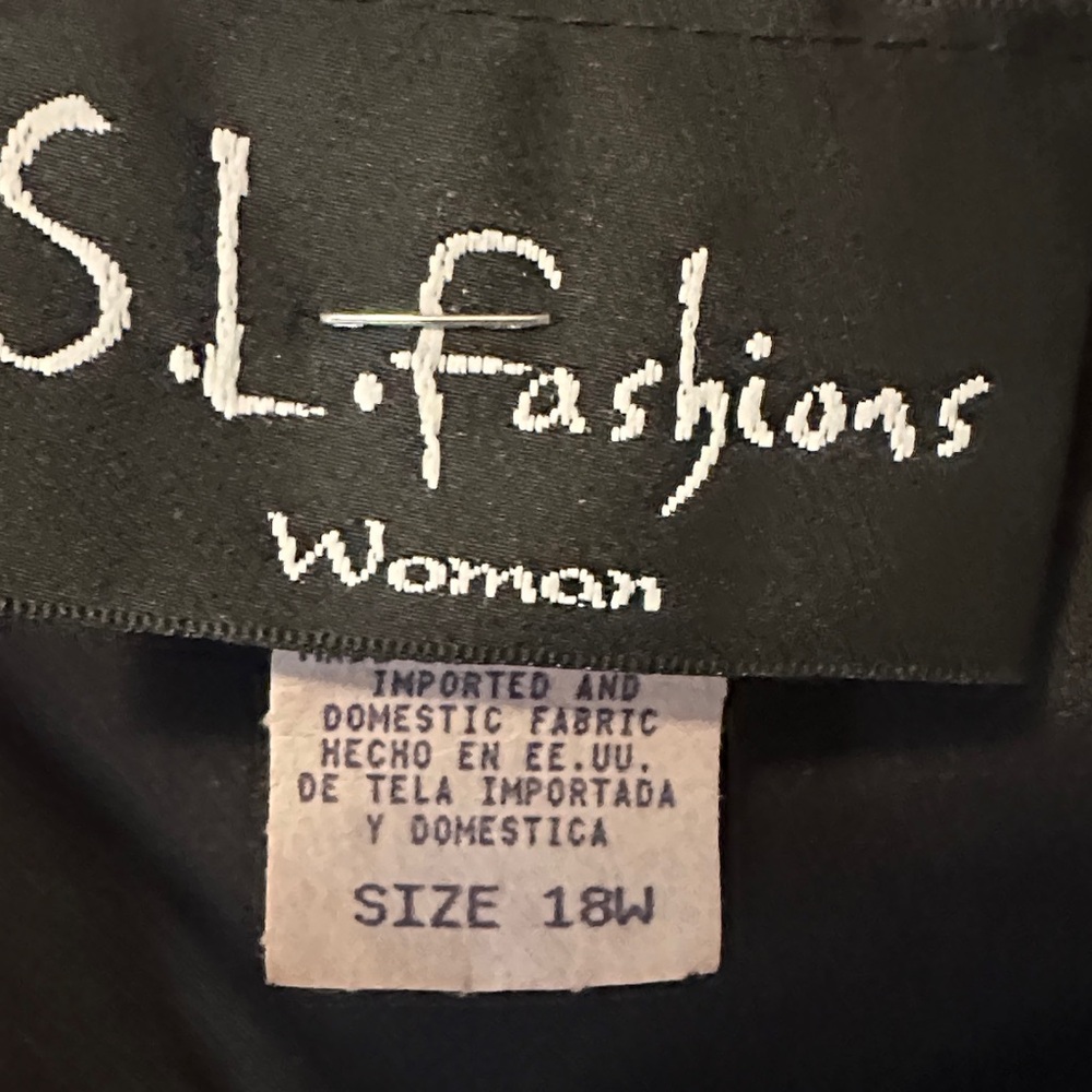 S.L. Fashions Black Women's Top